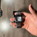 Reloj Blanco Clásico – Estilo Santos