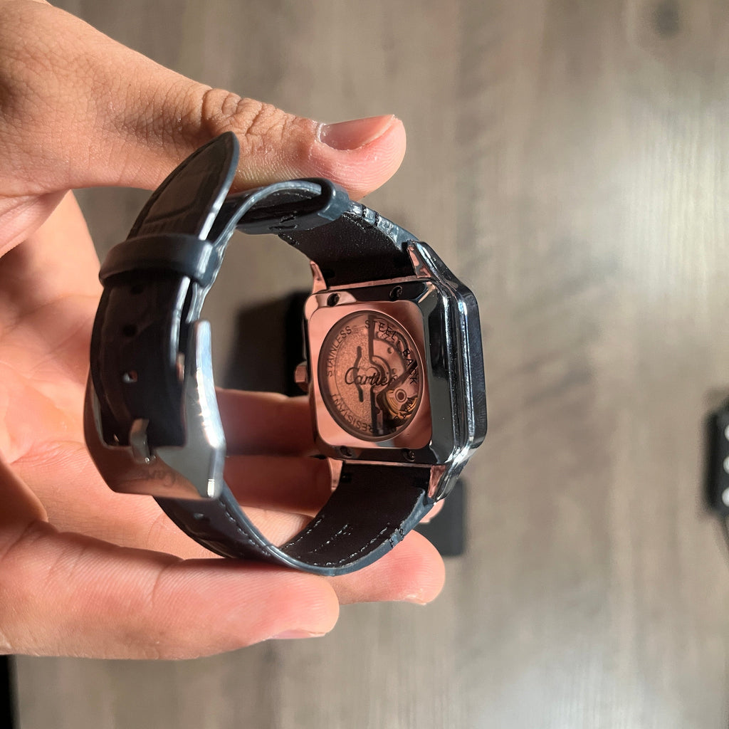 Reloj Azul Noche – Estilo Santos