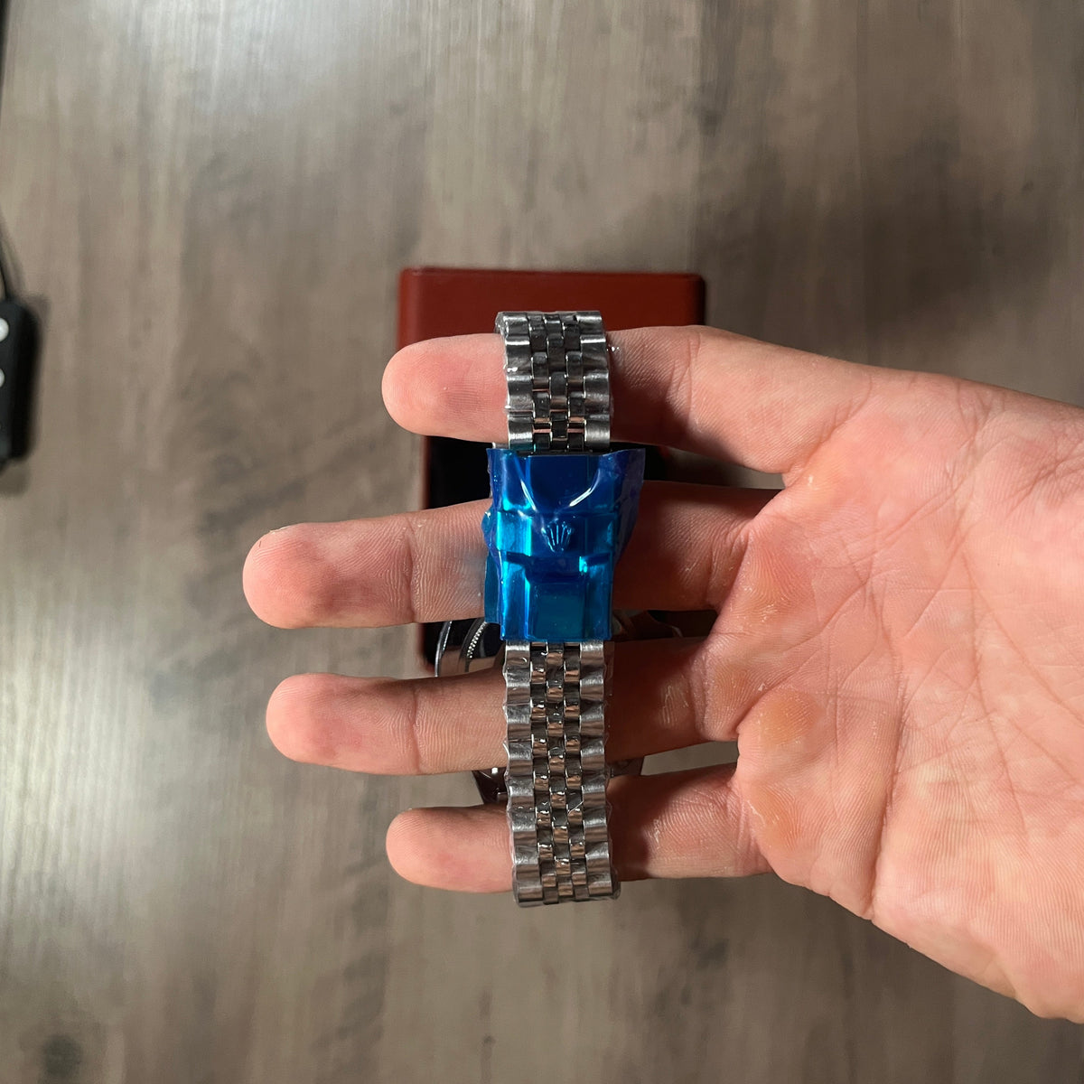 Reloj Negro Acero – Estilo GMT-Master