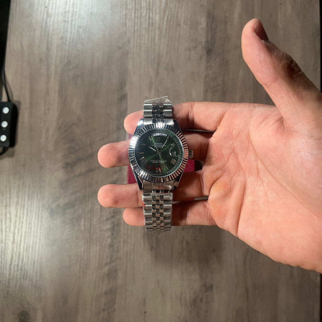 Reloj Verde Imperial – Estilo Day-Date