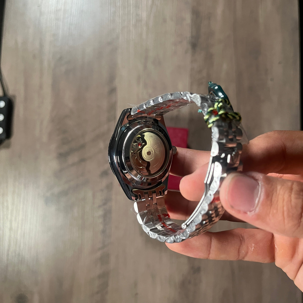 Reloj Medianoche Acero – Estilo Day-Date