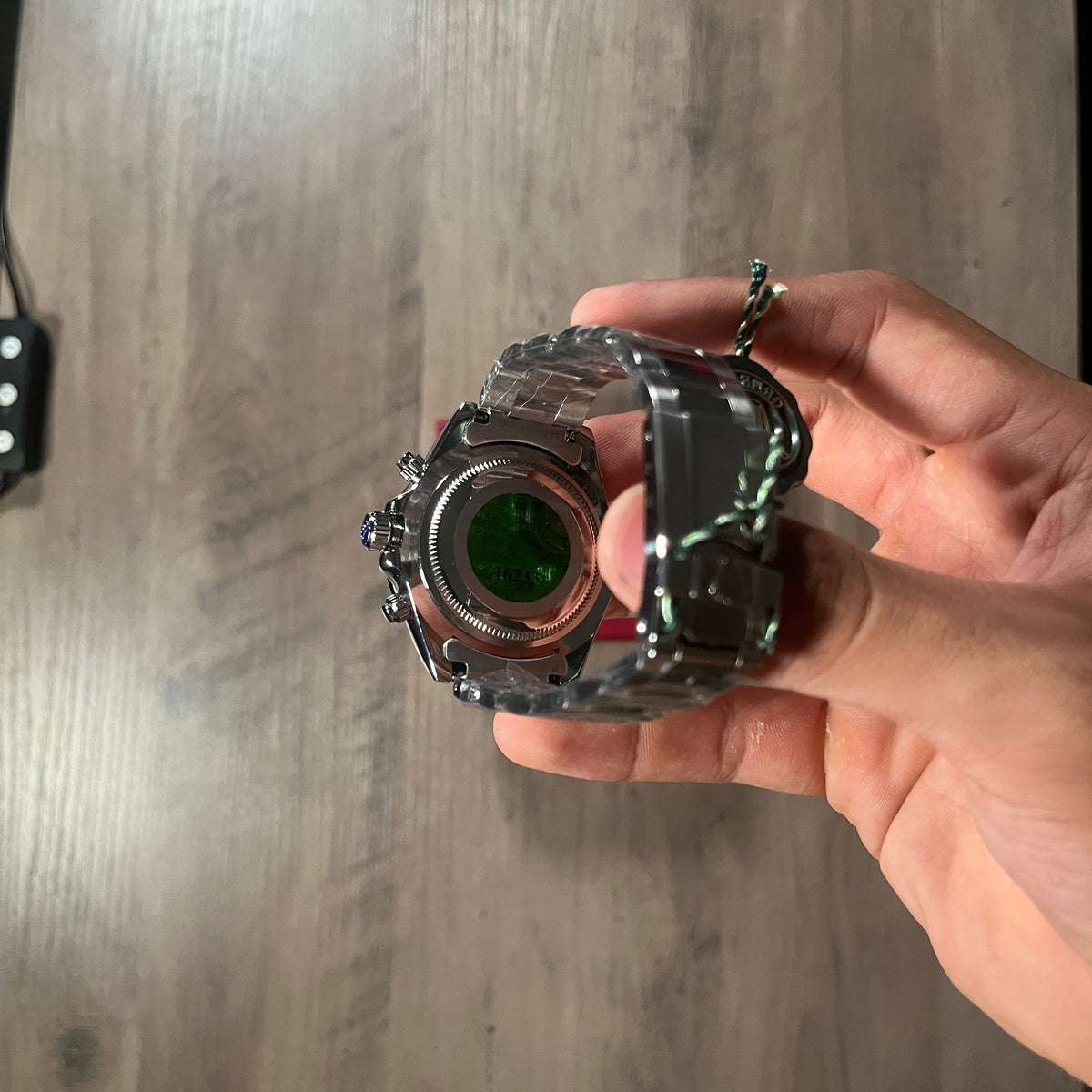 Reloj Blanco Pista – Estilo Daytona