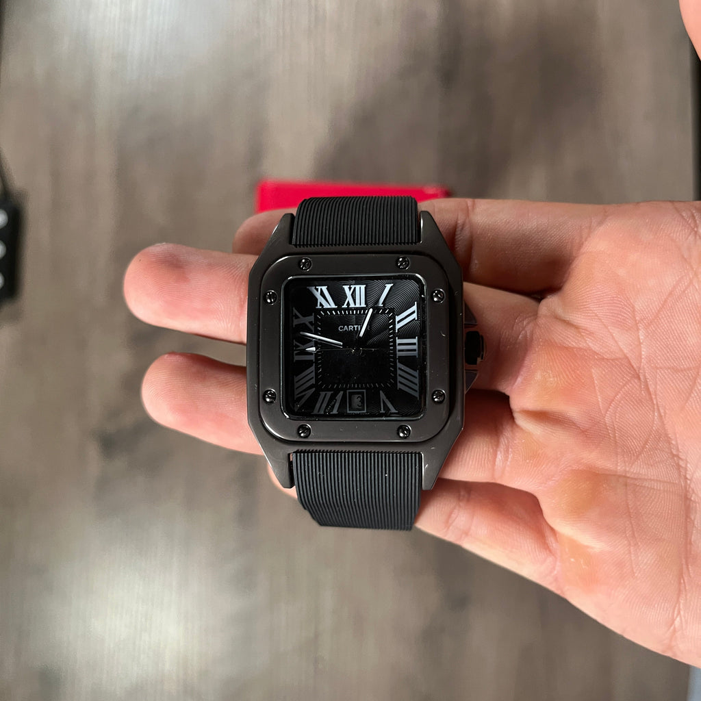 Reloj Black Edition – Estilo Santos