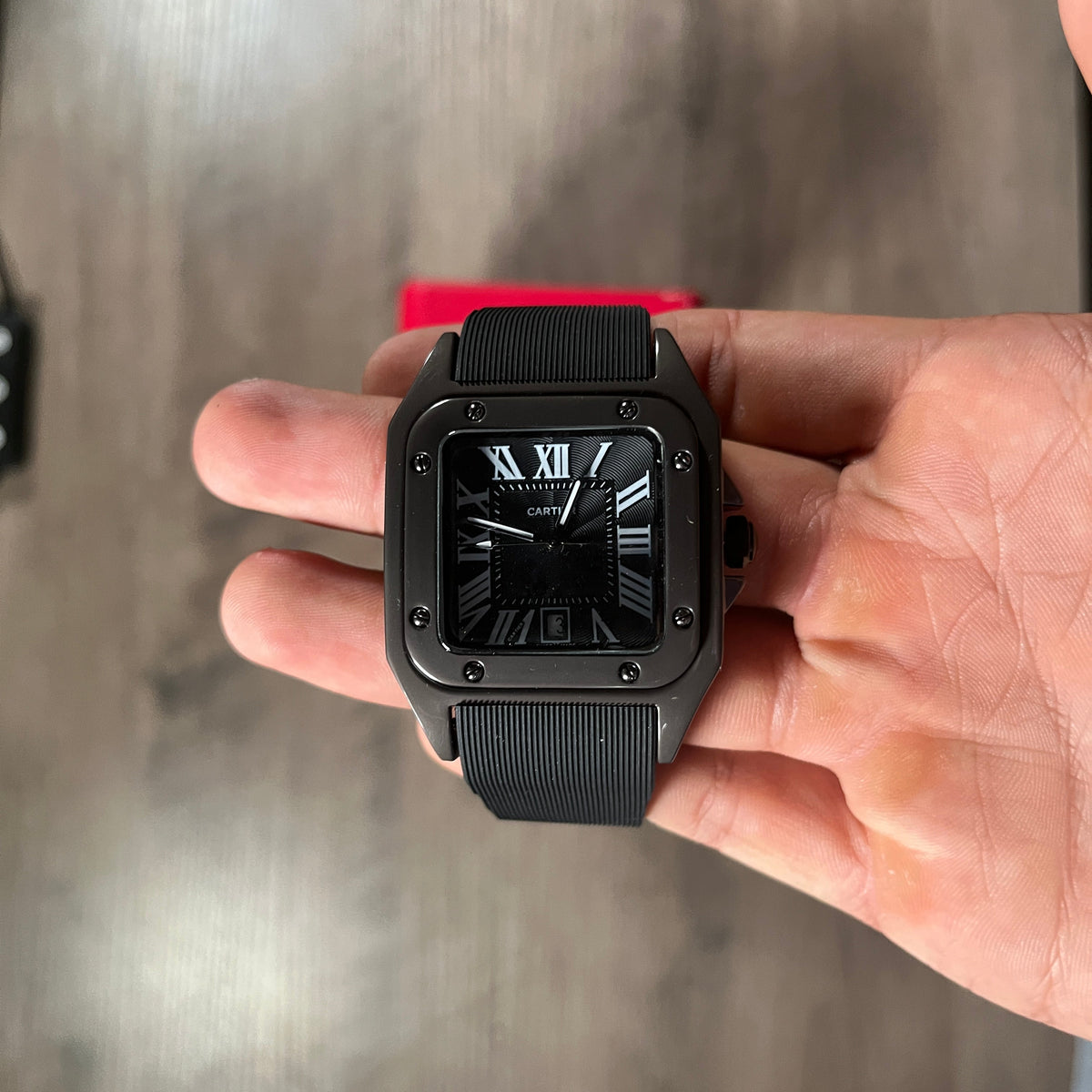 Reloj Black Edition – Estilo Santos