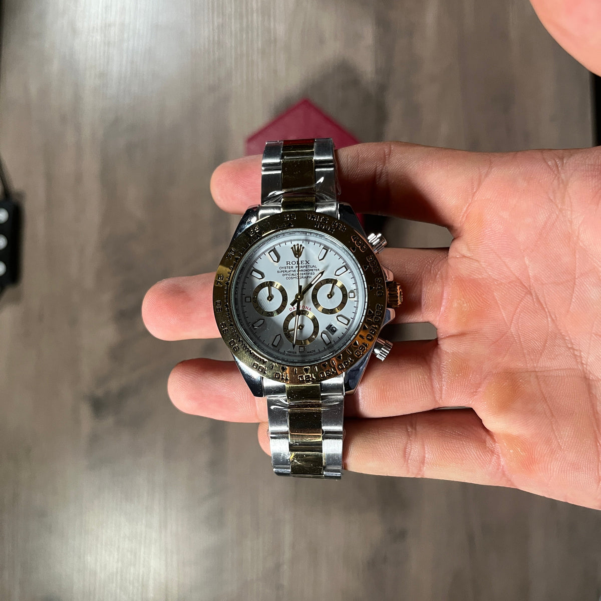 Reloj Bicolor Racing – Estilo Daytona