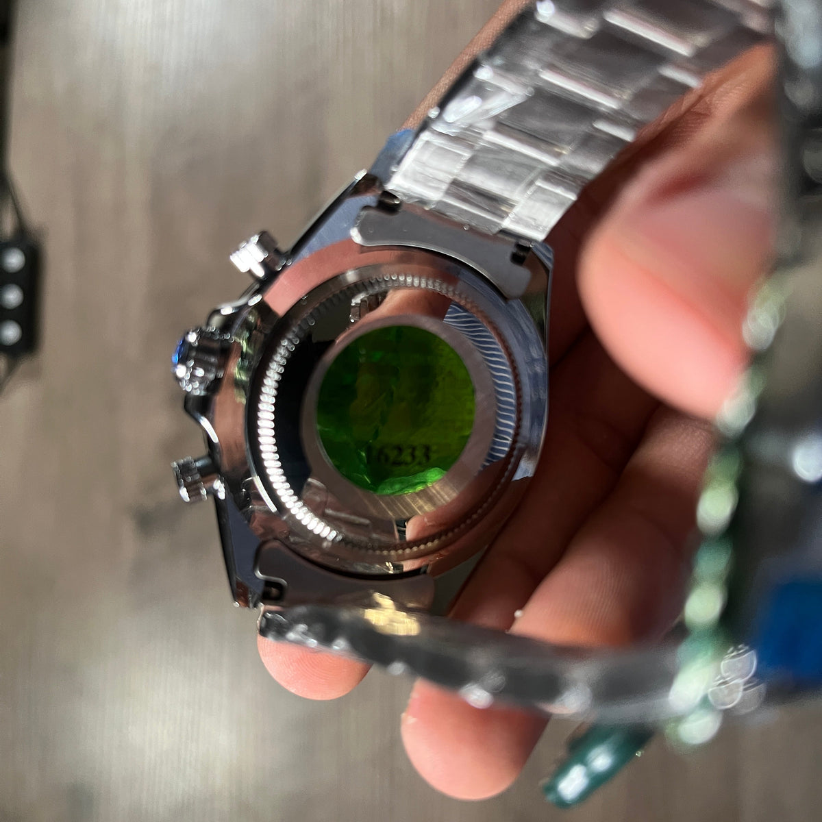 Reloj Racing Black – Estilo Daytona