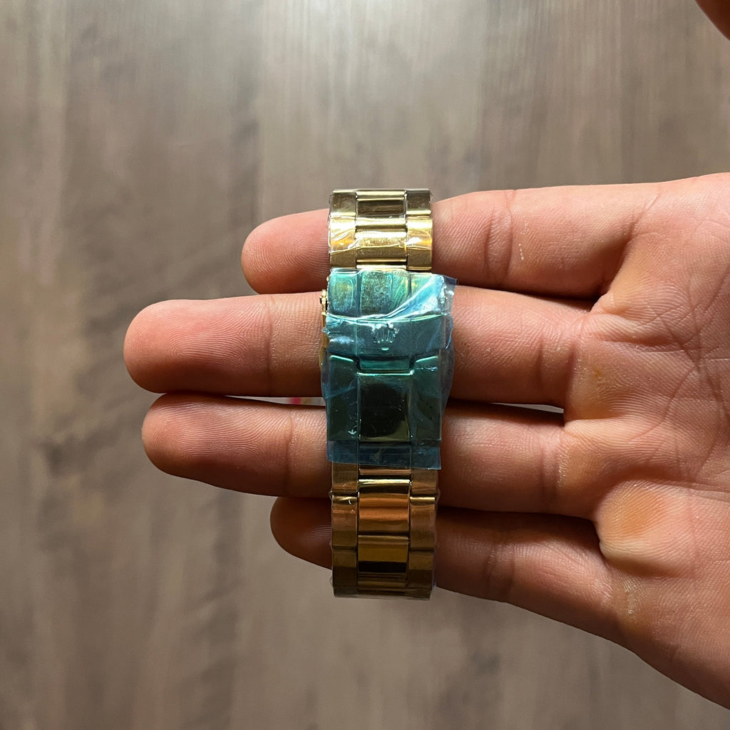 Reloj Dorado Solar – Estilo Oyster Perpetual