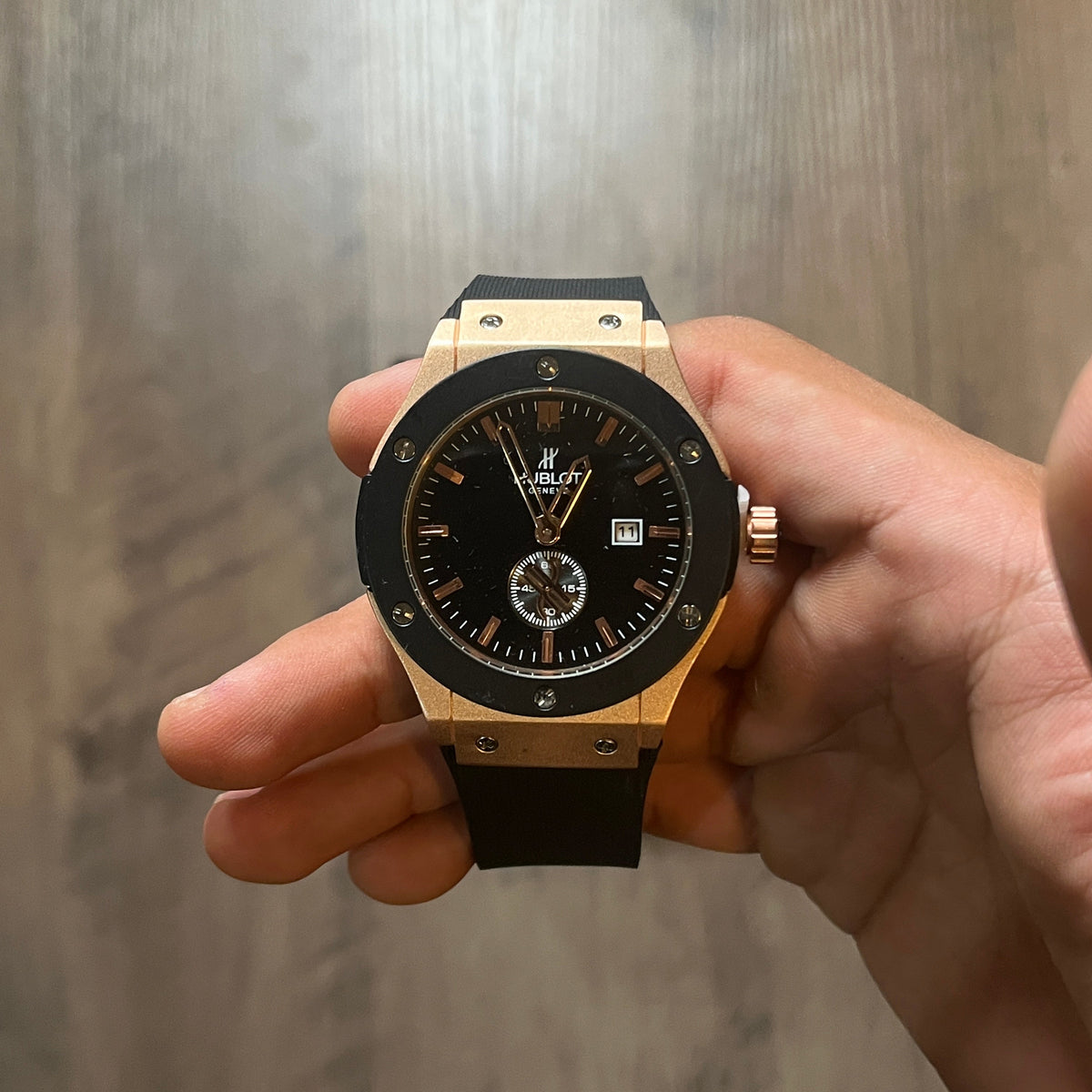 Reloj Rose Noir – Estilo Big Bang