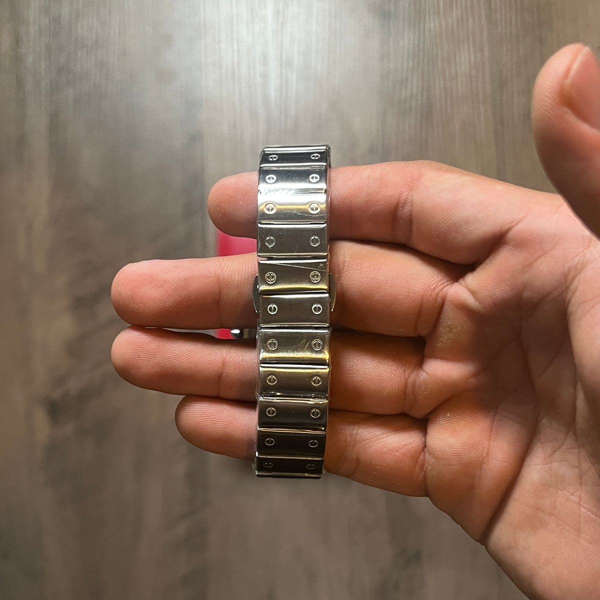 Reloj Clásico Acero – Estilo Santos - Mujer