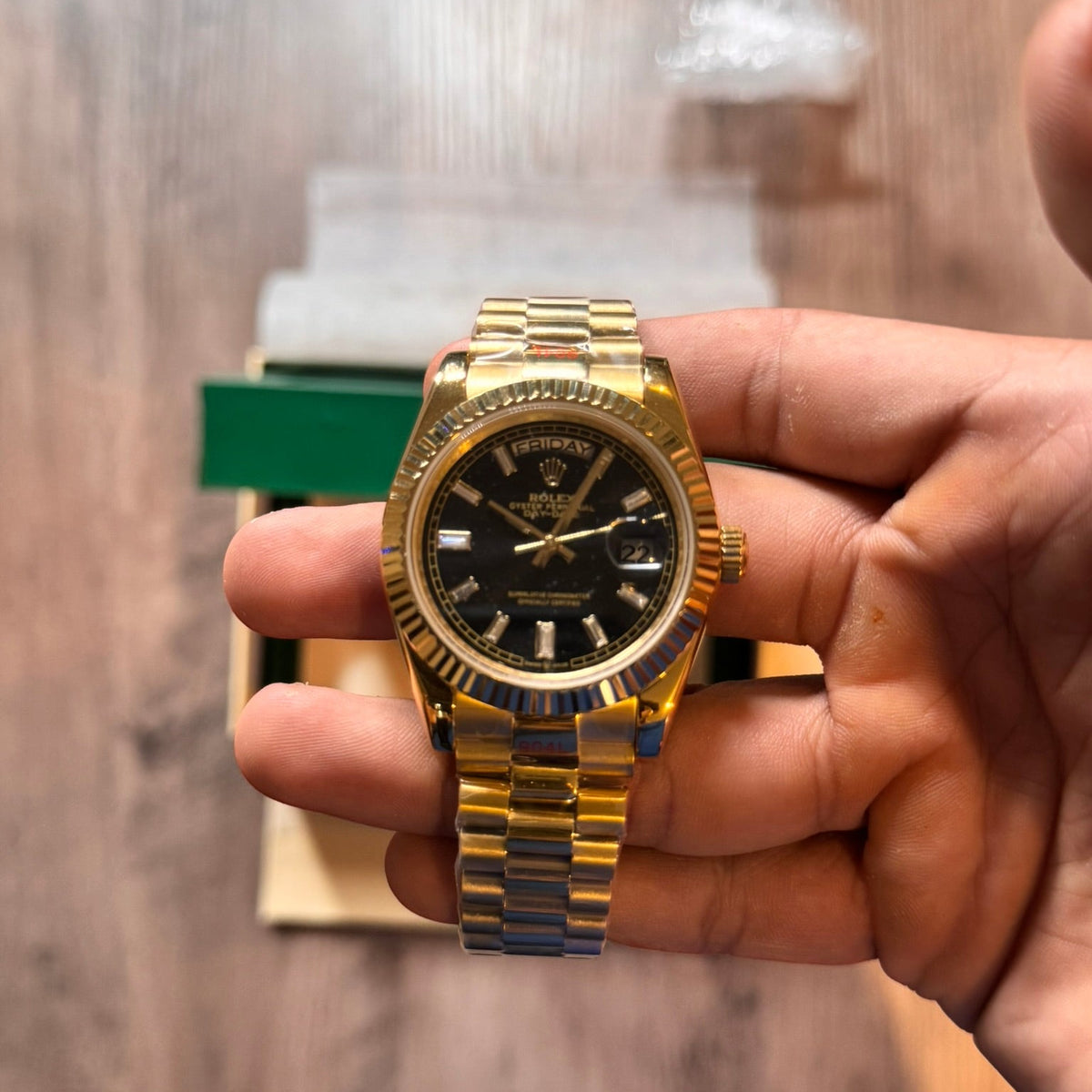 Reloj Imperial Gold – Estilo Day-Date