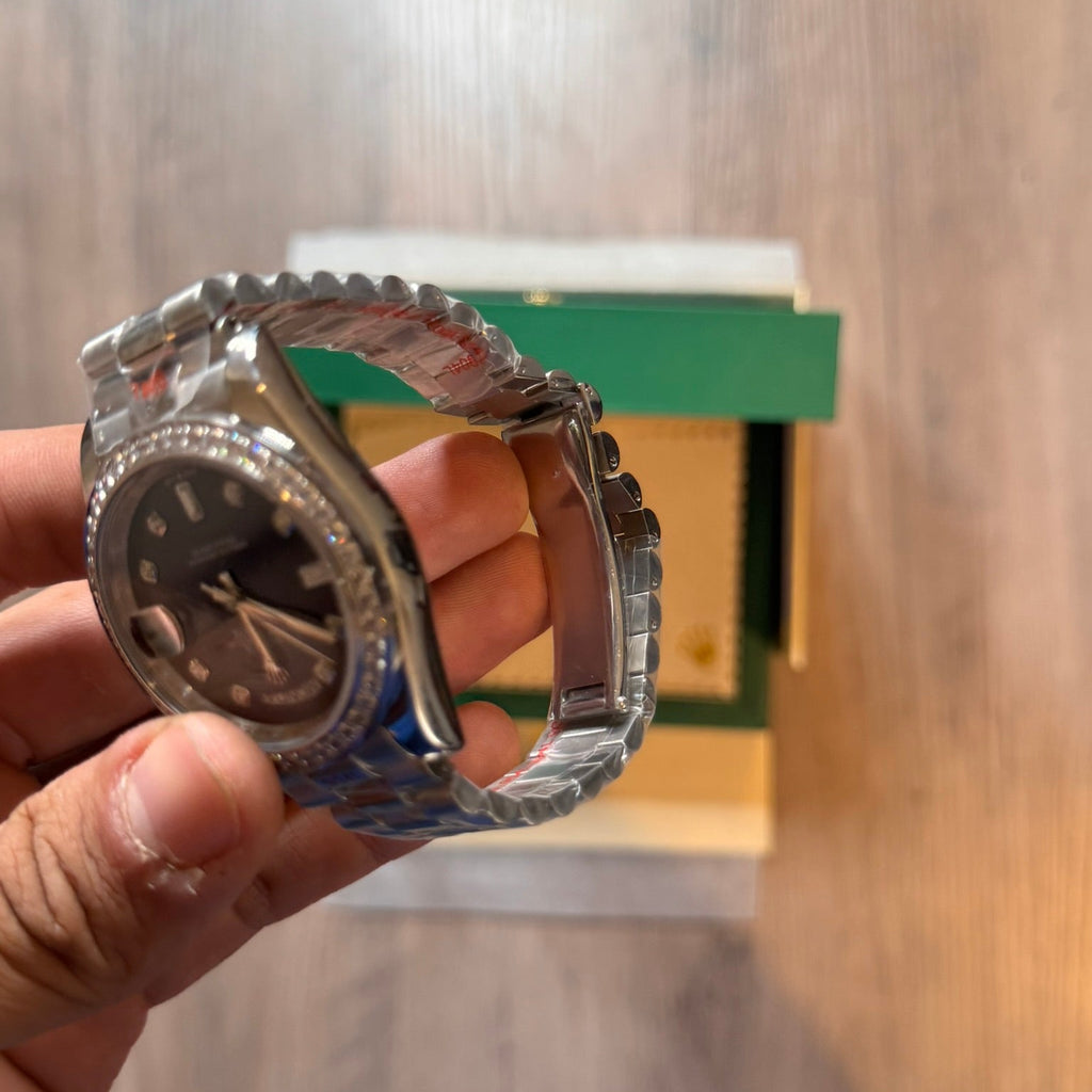 Reloj Diamond Pearlmaster – Estilo Day-Date
