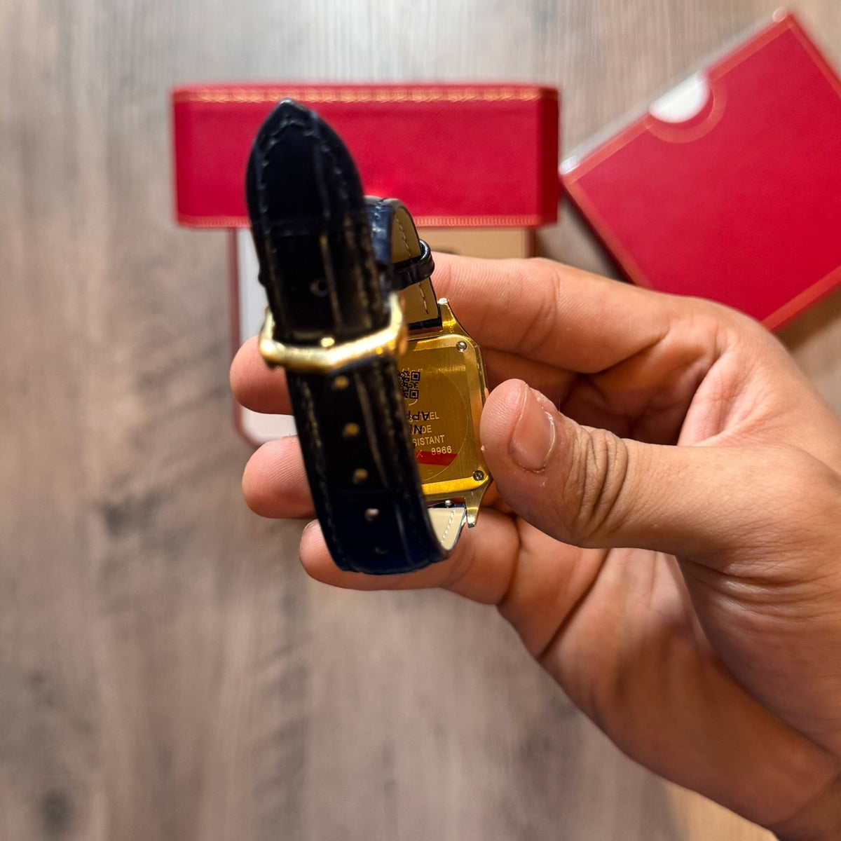 Reloj Midnight Gold – Estilo Santos-Dumont