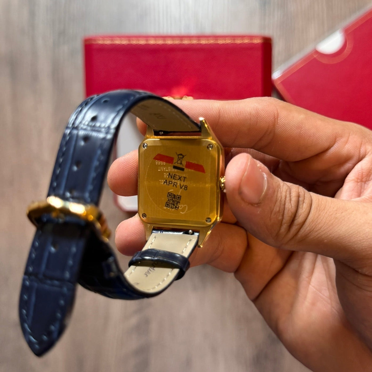 Reloj Midnight Gold – Estilo Santos-Dumont