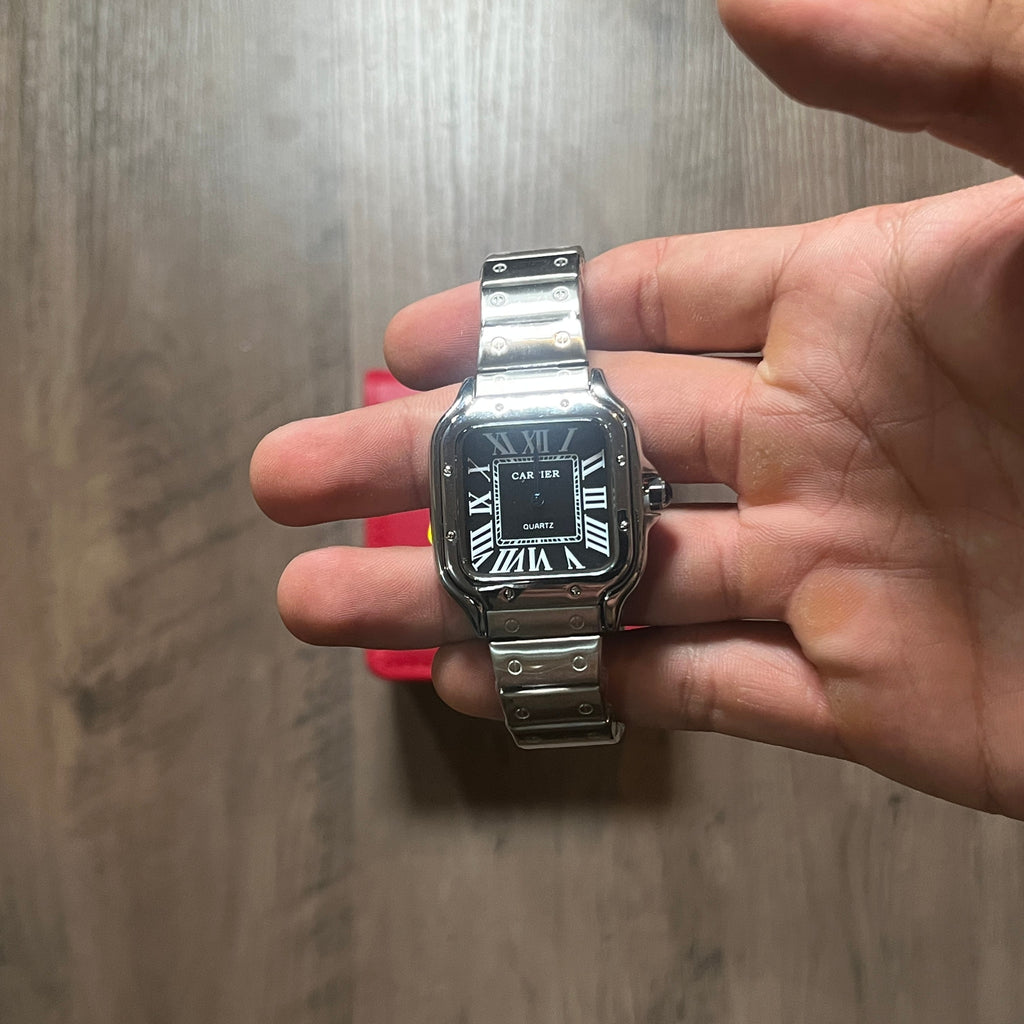 Reloj Noir Acero – Estilo Santos - Mujer