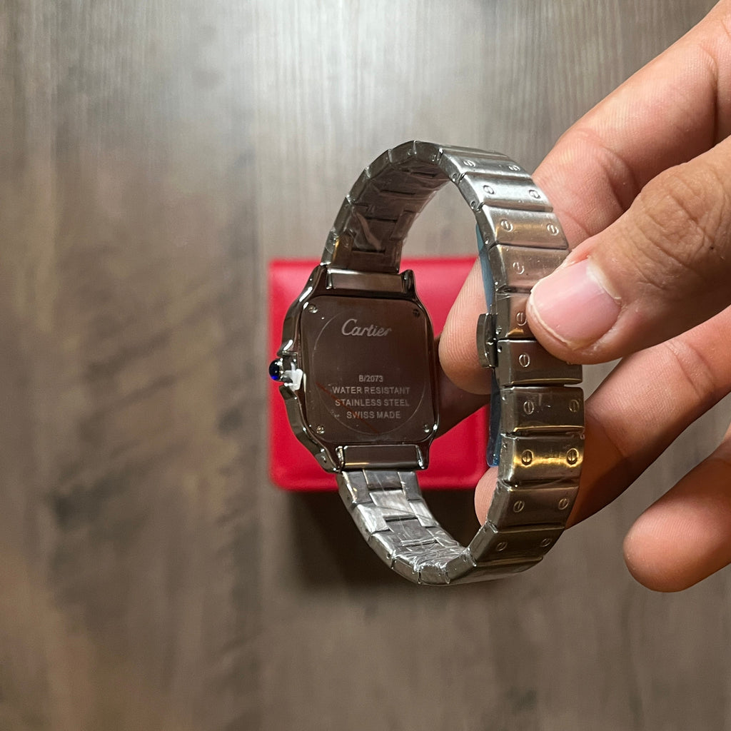 Reloj Noir Acero – Estilo Santos - Mujer