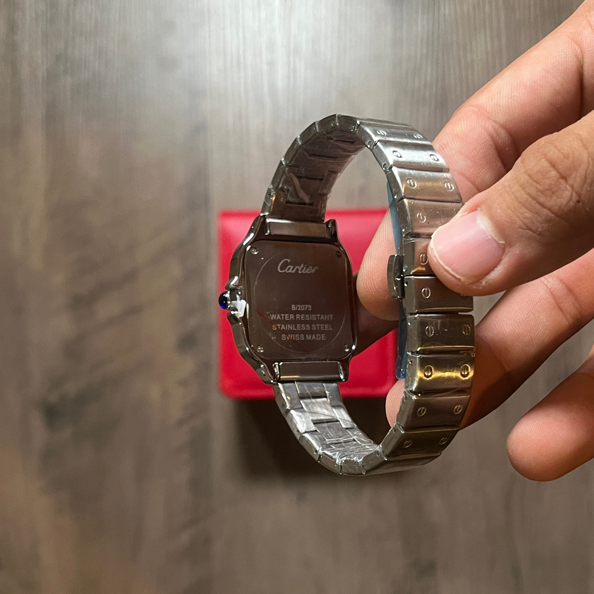 Reloj Noir Acero – Estilo Santos - Mujer