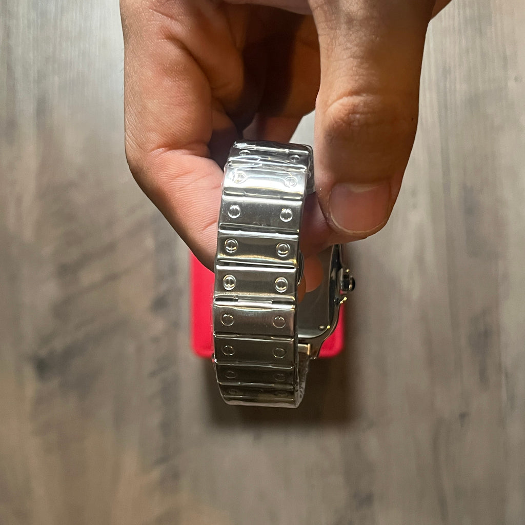 Reloj Noir Acero – Estilo Santos