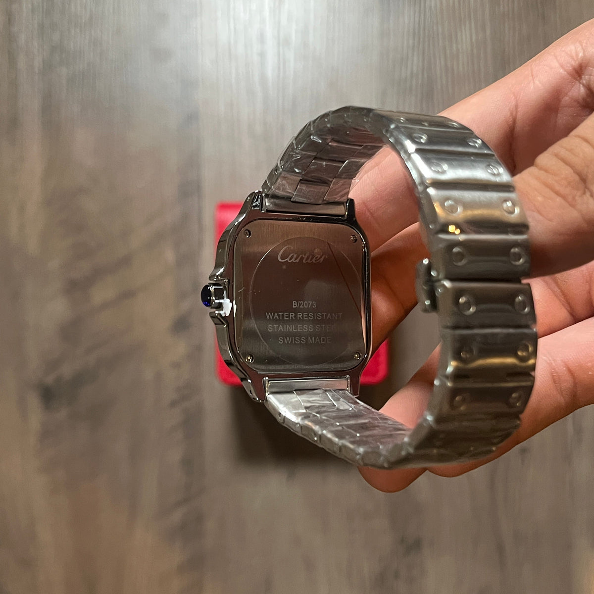 Reloj Noir Acero – Estilo Santos