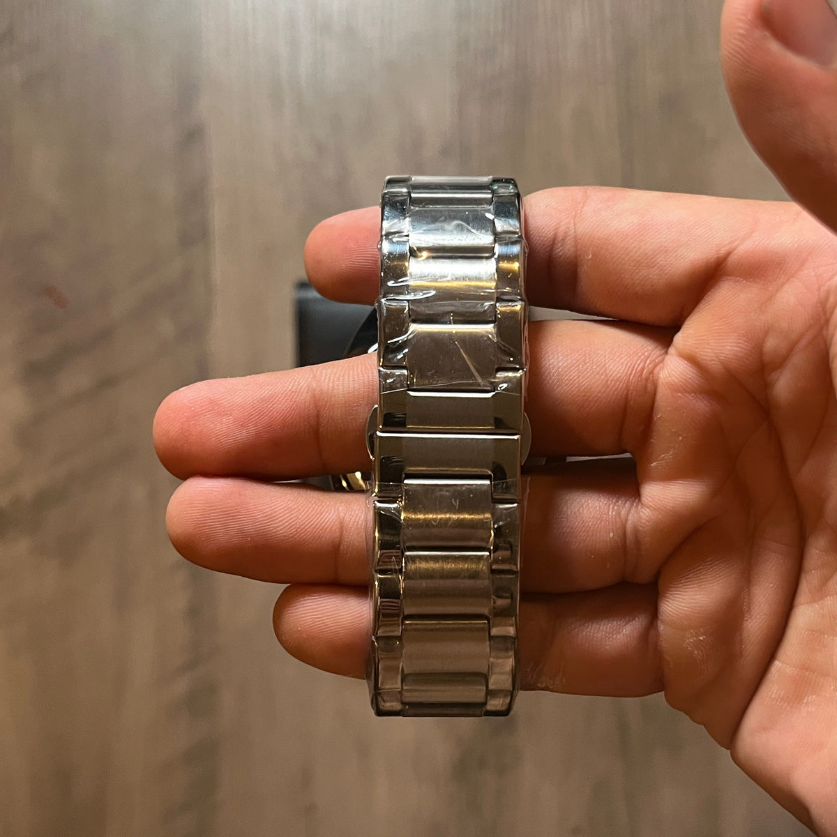 Reloj Plata Rojo Racing – Estilo Formula 1