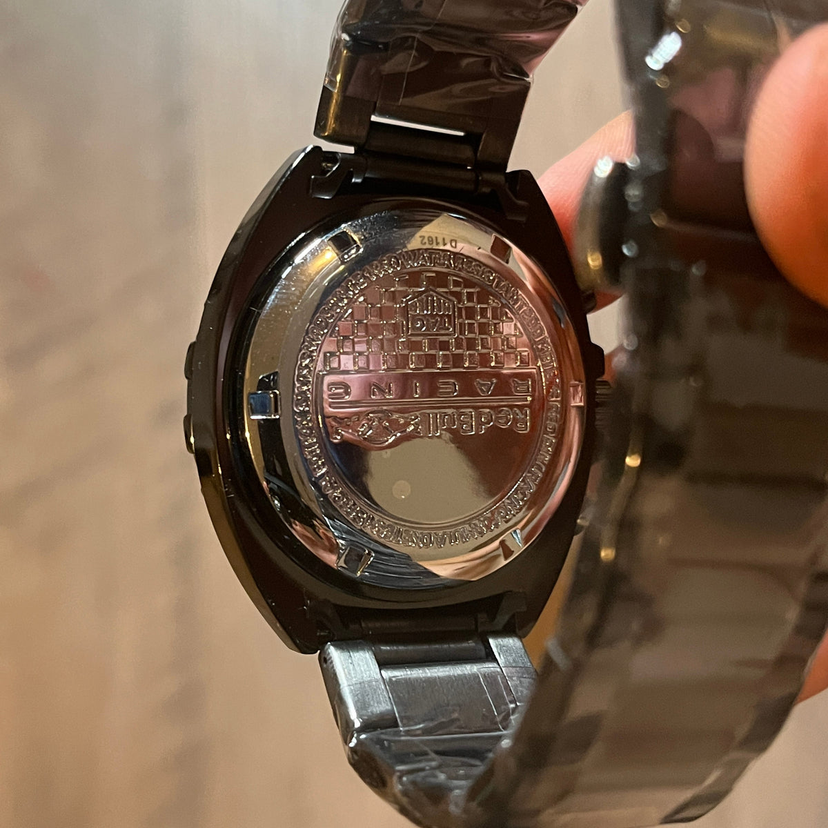 Reloj Negro Rojo Racing – Estilo Formula 1