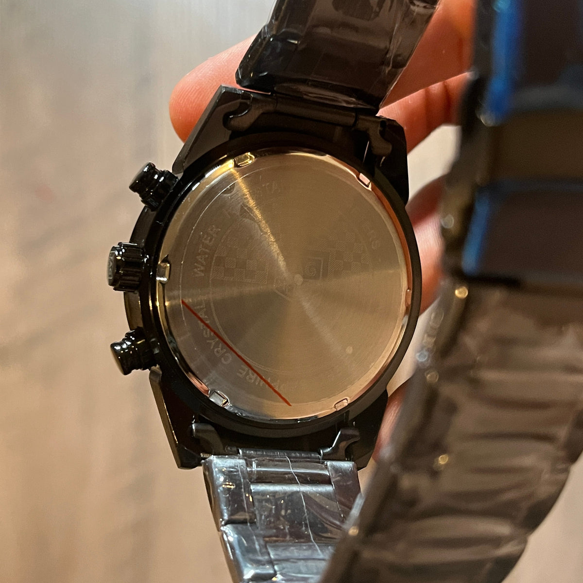 Reloj Negro Azul Carrera Cronógrafo – Estilo Carrera