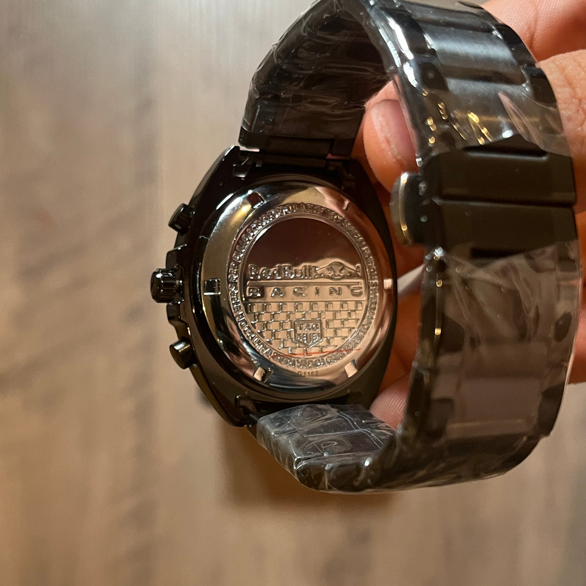 Reloj Negro Rojo Racing – Estilo Formula 1