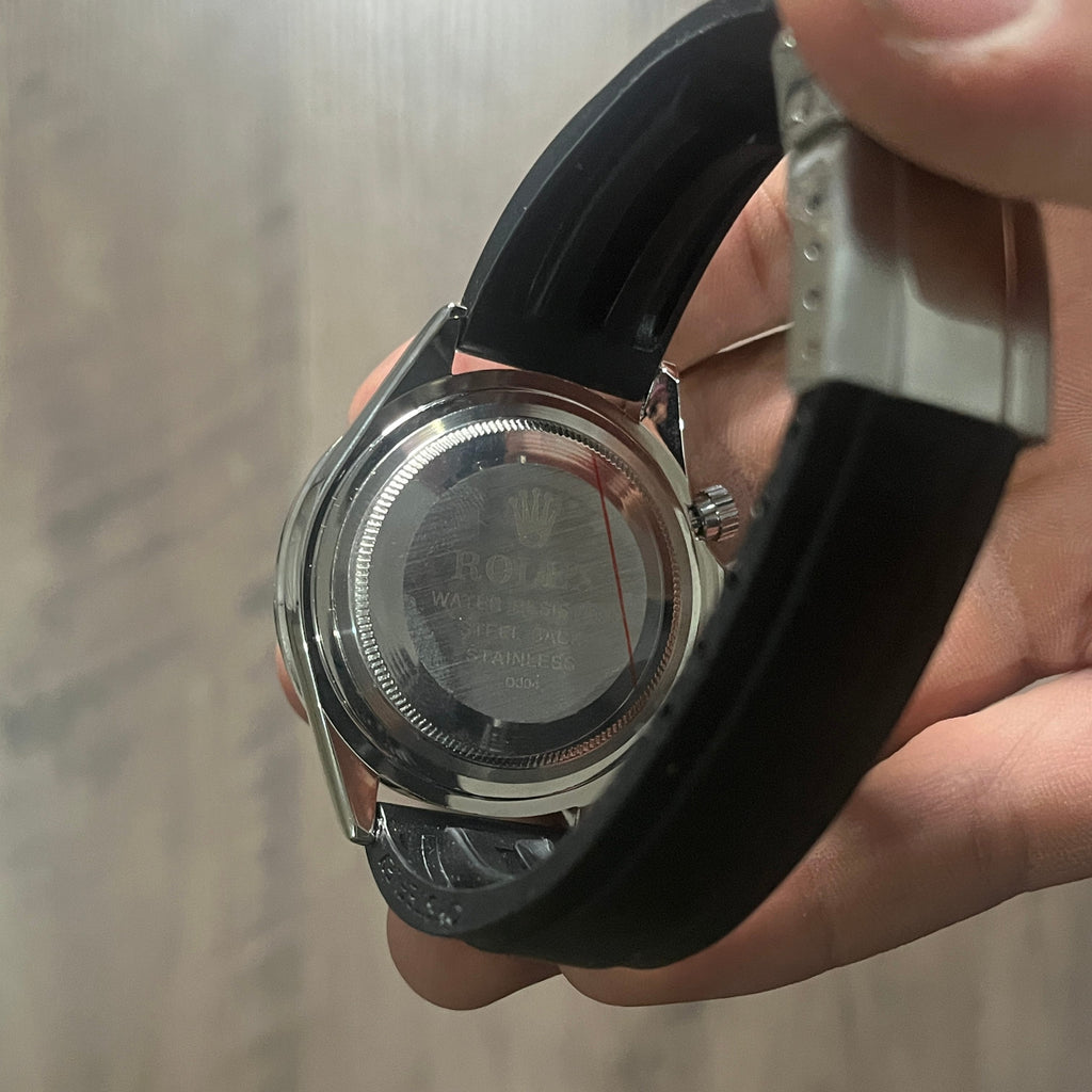 Reloj Plata Blanco Cronógrafo – Estilo Daytona