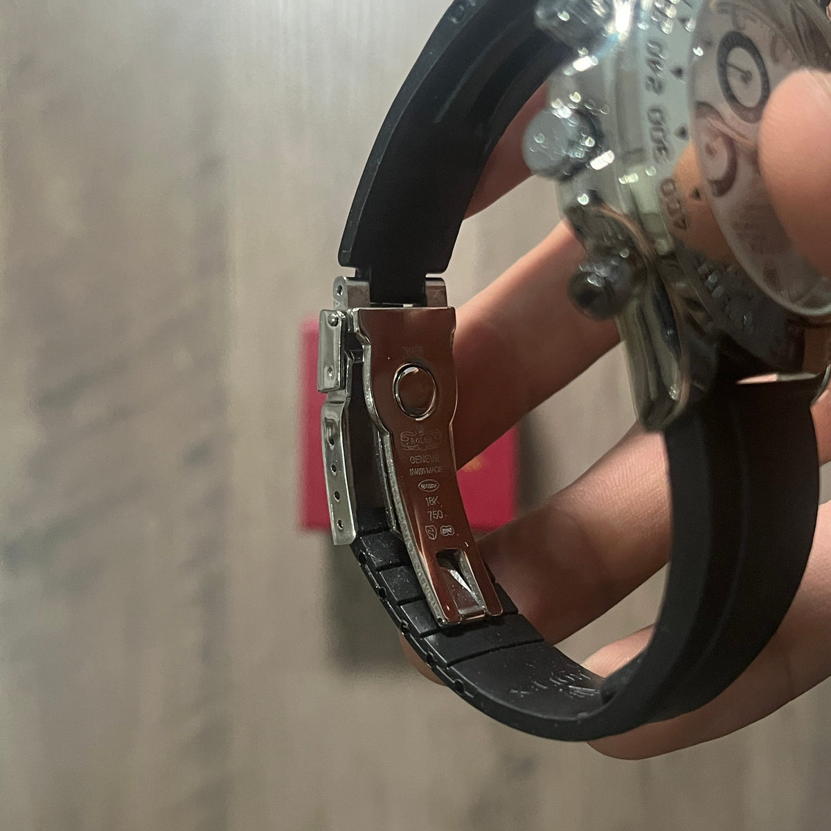 Reloj Plata Blanco Cronógrafo – Estilo Daytona