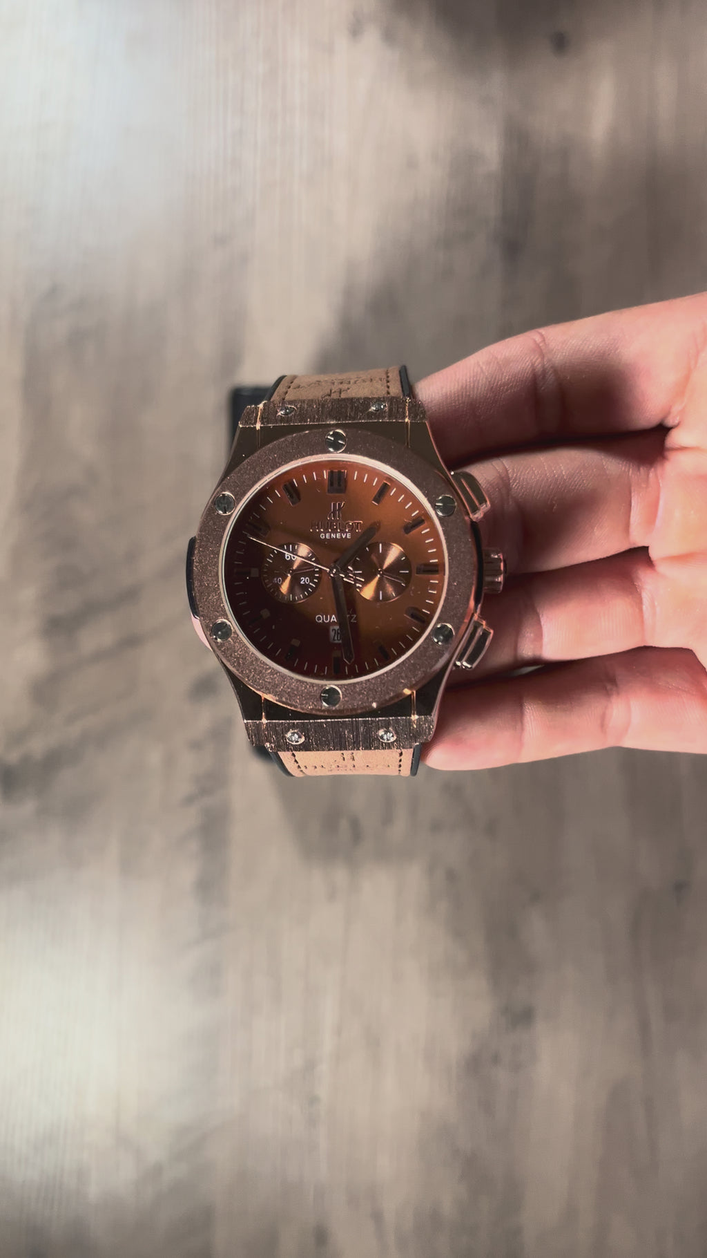 Reloj Café Sunset – Estilo Big Bang