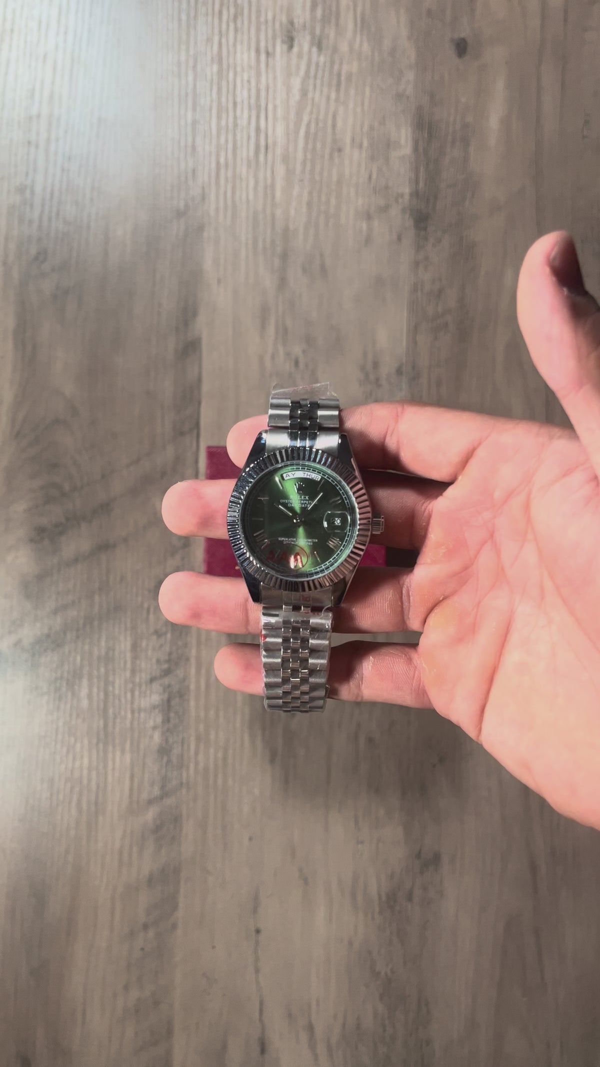 Reloj Verde Imperial – Estilo Day-Date