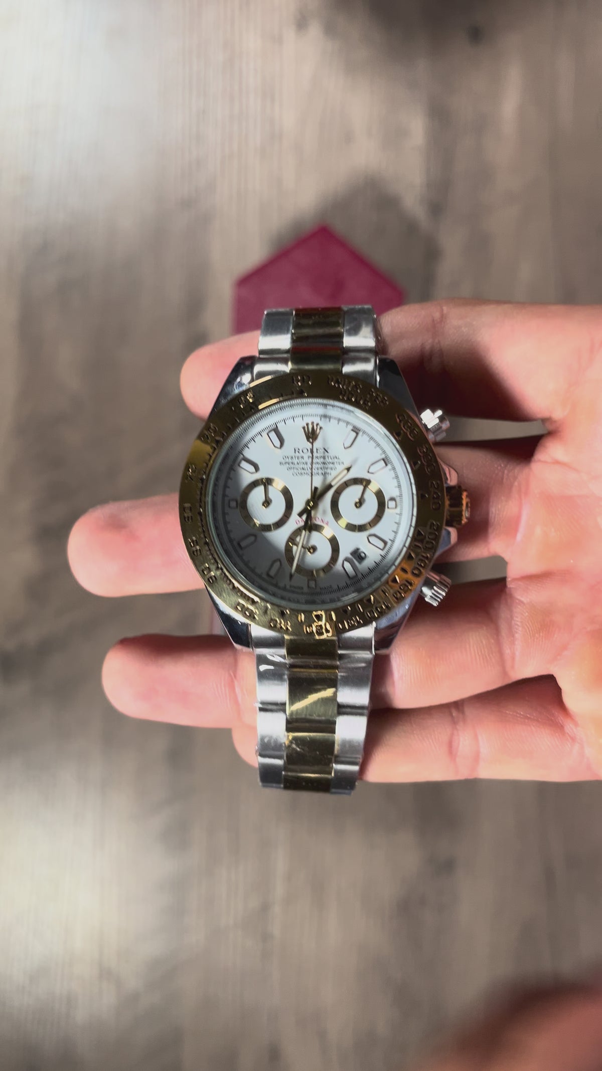 Reloj Bicolor Racing – Estilo Daytona