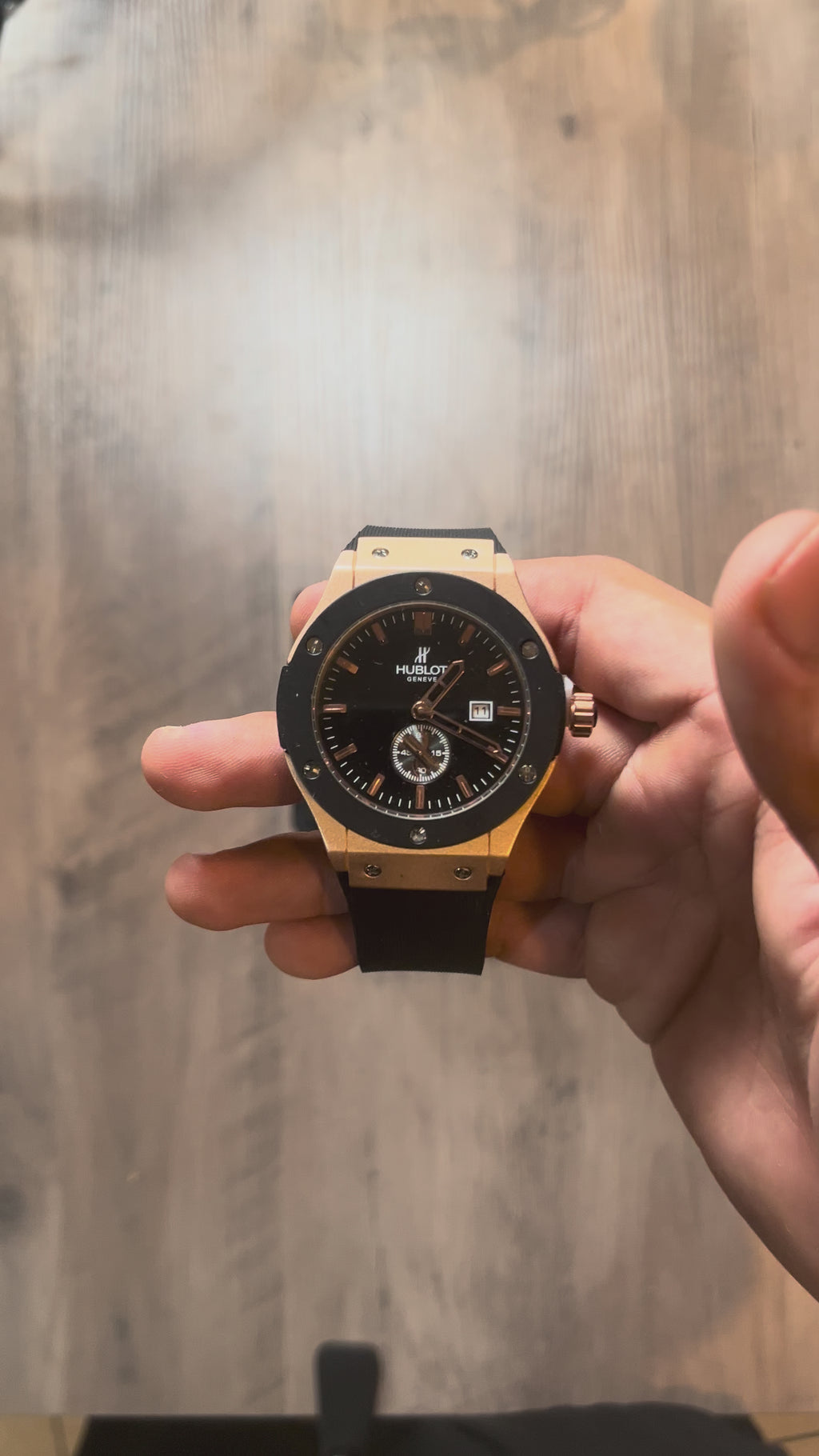 Reloj Rose Noir – Estilo Big Bang