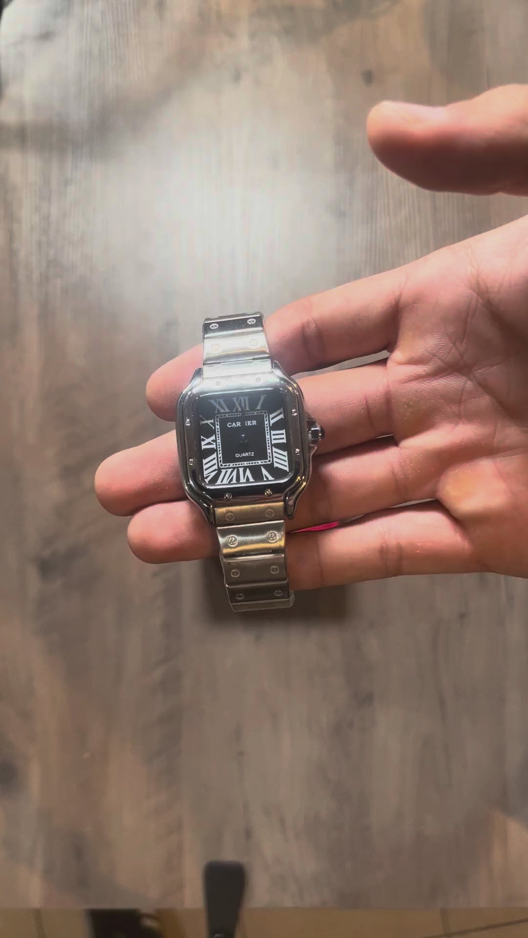 Reloj Noir Acero – Estilo Santos - Mujer